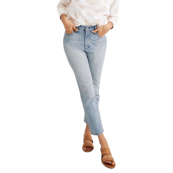 Madewell Pants - MADEWELL The Petite Curvy Perfect Vintage Jean in Fitzgerald Wash size 26P EUC
